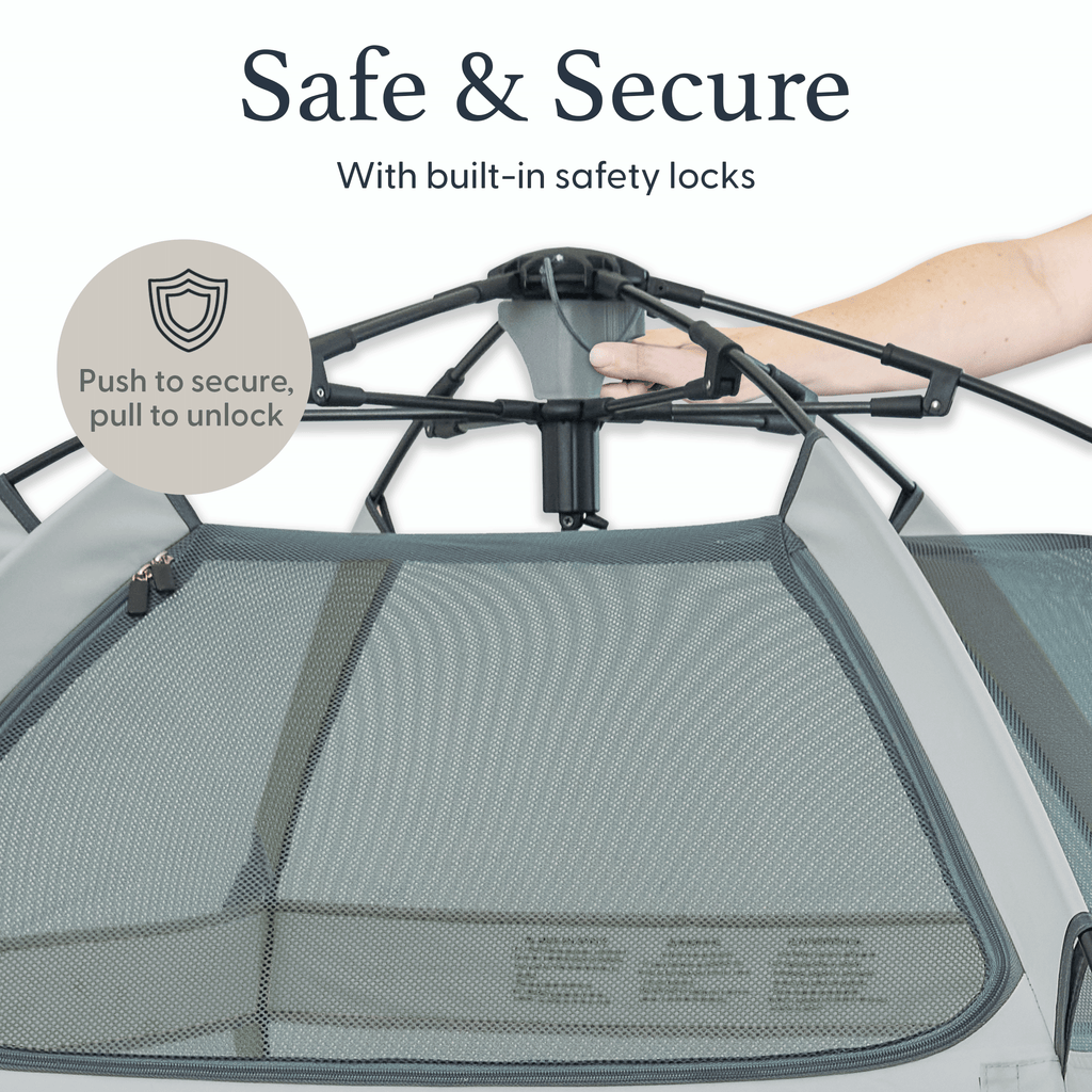 Pop 'N Go Playpen – Portable One-Hand Pop-Up Baby Play Yard with UV Cover
