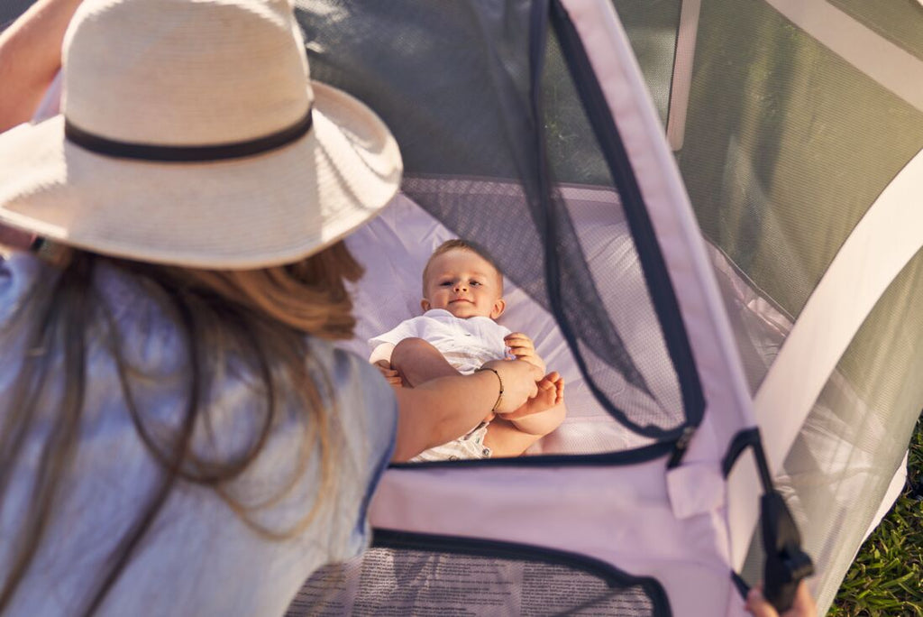 Pop 'N Go Playpen – Portable One-Hand Pop-Up Baby Play Yard with UV Cover