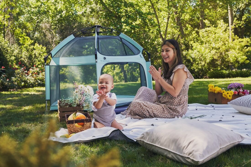 Pop 'N Go Playpen – Portable One-Hand Pop-Up Baby Play Yard with UV Cover