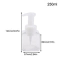 Manual Foaming Soap Dispenser | 250/450/650ml Portable Press Pump Bottle for Bathroom and Travel