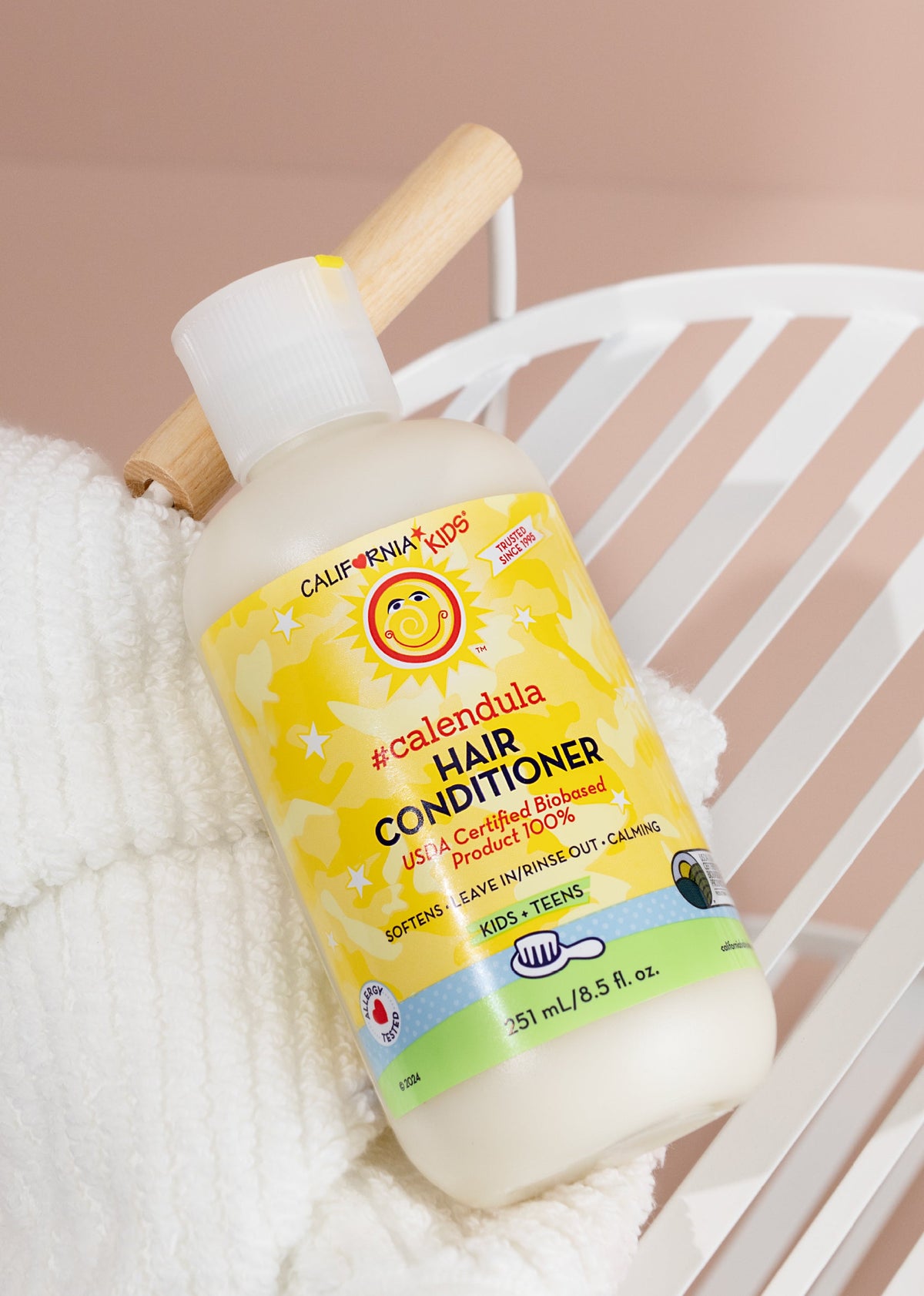 Kids Calendula Shampoo & Conditioner Bundle – Gentle Plant-Based Hair Care