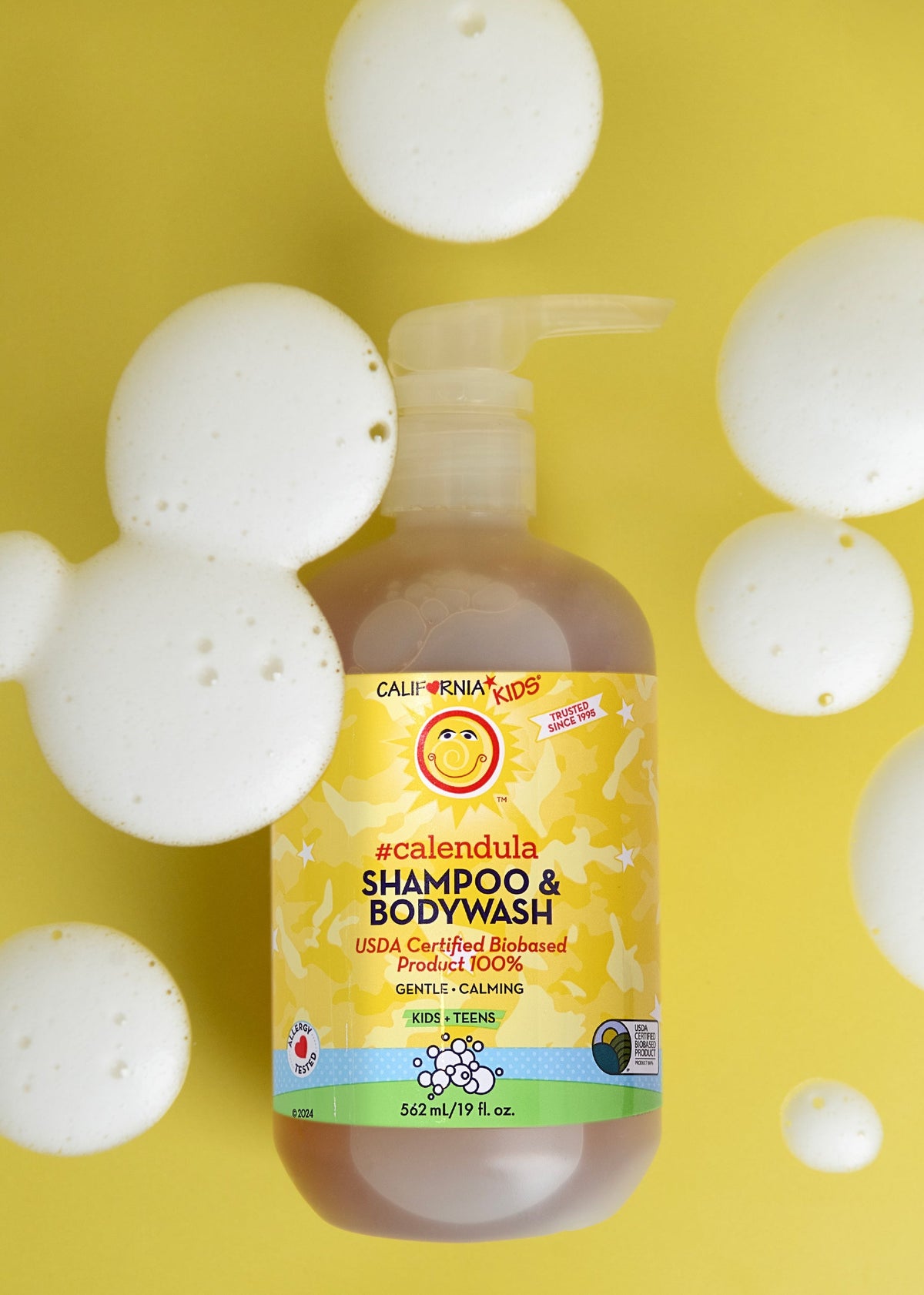 Kids Calendula Shampoo & Conditioner Bundle – Gentle Plant-Based Hair Care