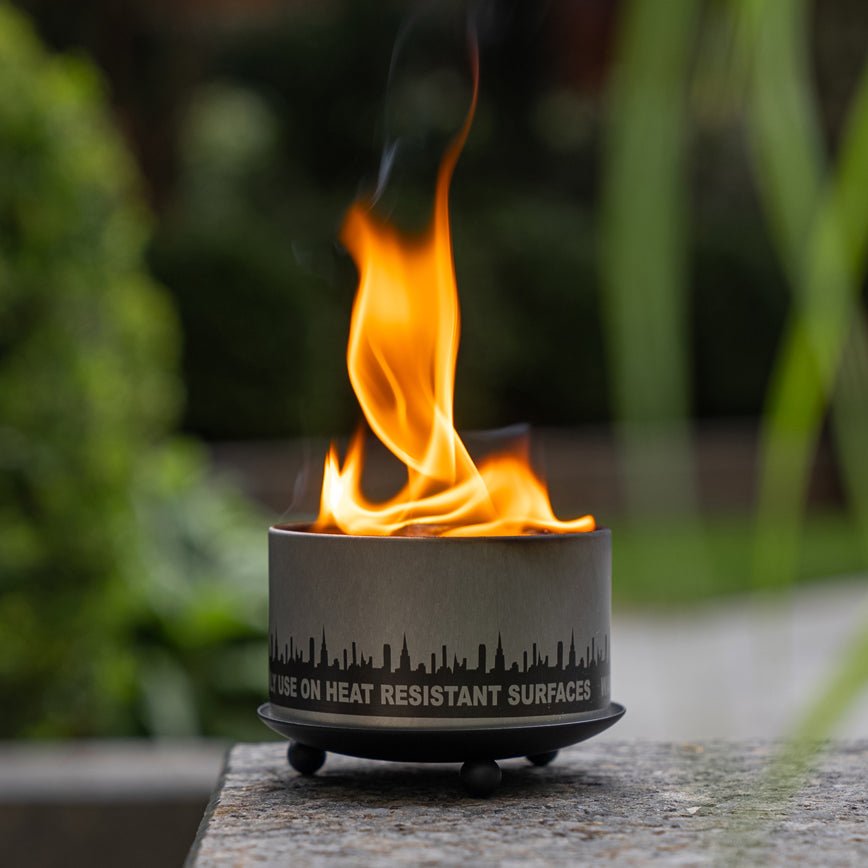 Wrought Iron Trivet & Candle Holder – Heat-Resistant Matte Black Accent Piece